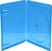 MediaRange BOX39-50 CD-doosje Blu-Ray-doos 1 schijven Blauw, Transparant