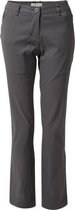 Craghoppers Outdoorbroek Kiwi Pro Ii Dames Polyamide Donkergrijs Maat 40/s