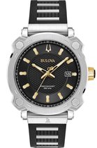 BULOVA 98B319 - Horloge - Siliconen - Zwart - 41 mm