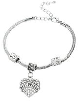 BFF Best friend bedel armband | vriendschap | hart