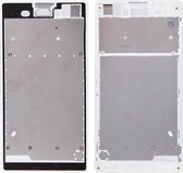 Voorbehuizing met sticker voor Sony Xperia T3 (wit)