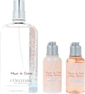 Women's Perfume Set Fleurs De Cerisier L'occitane (3 pcs)