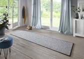 Effen loper Fineloop Comfort - antraciet 80x350 cm