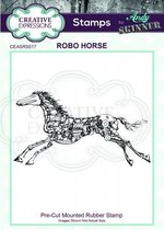Creative Expressions • Pre cut rubber stamp Andy Skinner robo horseCreative Expressions • Pre cut rubber stamp Andy Skinner robo horse