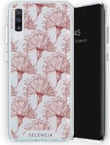 Selencia Zarya Fashion Extra Beschermende Backcover Samsung Galaxy A70 hoesje - Flowers
