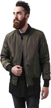 Urban Classics Bomber jacket -XL- 2-Tone Groen/Zwart