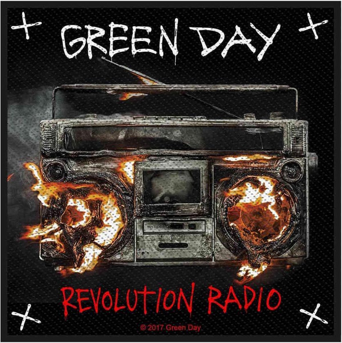 Llavero Oficial De Green Day - Revolution Radio, Merchandising De Rock Para Fans