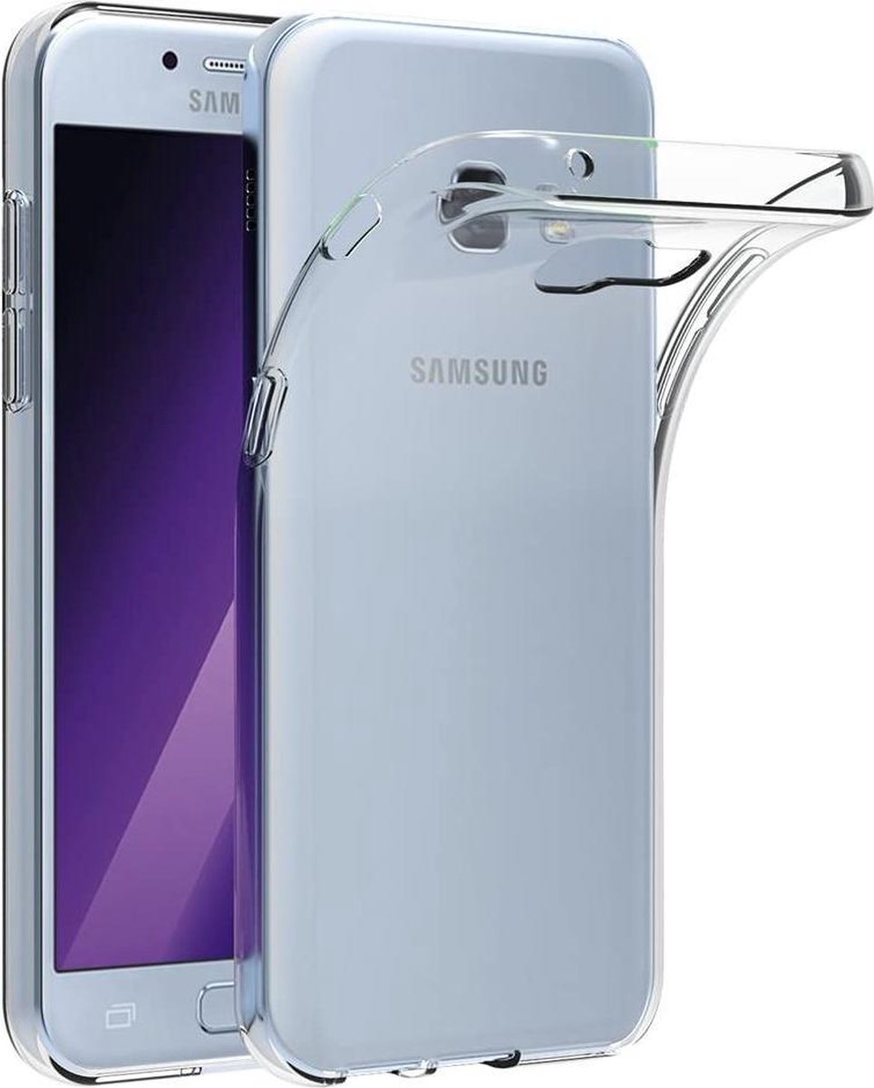 Soft Backcover Hoesje Geschikt voor: Samsung Galaxy A5 2017 - Silicone - Transparant