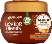 Garnier Loving Blends Gember Boost Haar Masker - 300 ml - Voor Slap en Futloos Haar