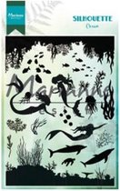 Stempel - Claer stamp - Marianne Design - silhouette ocean
