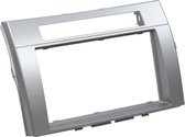 2-DIN Paneel Toyota Corolla Verso 2004-2009 - Kleur: zilver