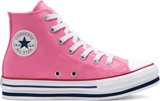 Converse All Stars Chuck Taylor Platform 668027C Roze / Wit-34 | bol.com
