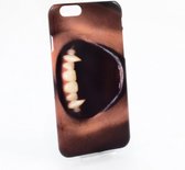 Giggle Beaver Vampier - Telefoonhoesje - iPhone 6 - Zwart/Bruin