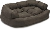 Snoozer Pet Products - Overstuffed Sofa - Hondenbed - Small Dark Chocolate - 81 cm
