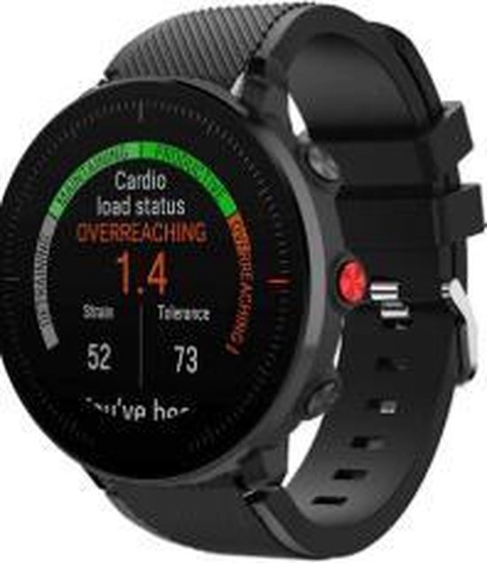 Polar Vantage M silicone band - zwart - 46mm | bol.com