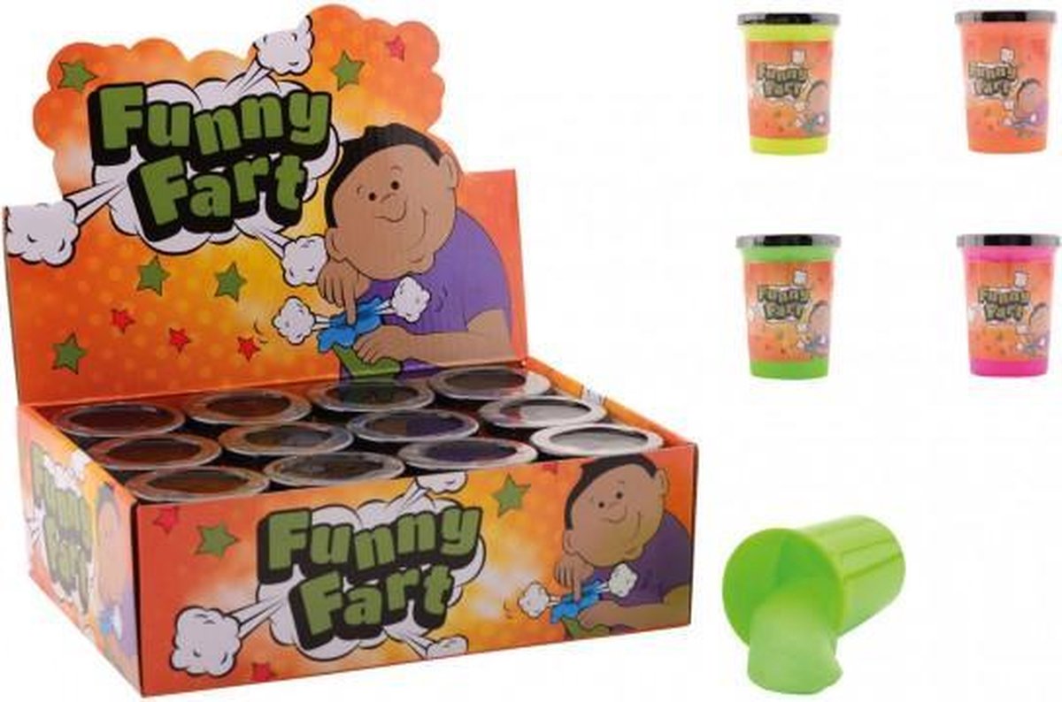 Slime noise putty in pot