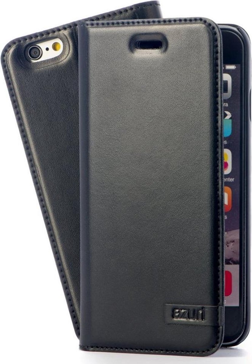 Azuri WalletCase voor iPhone 6 / 6S Zwart