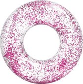 Opblaas zwemband Sparkling Glitter - roze