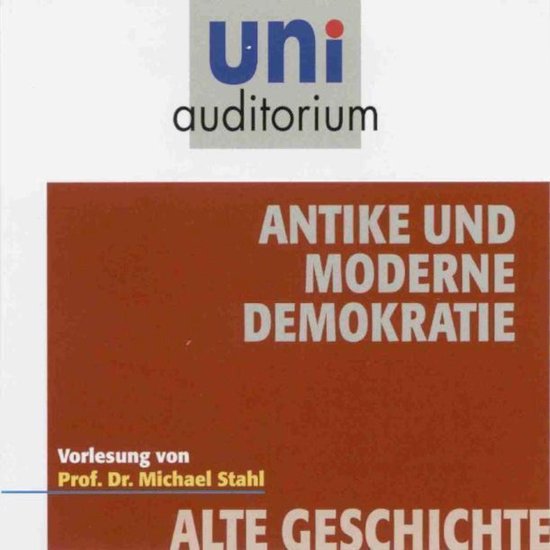 Antike und moderne Demokratie - cover