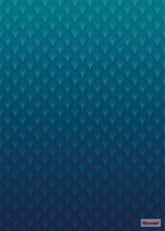 Komar Heritage | blauw art deco | fotobehang op vlies 200x280cm