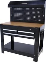 George Tools Werkbank met gereedschapswand - 3 laden