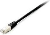 Equip 605595 Patch cable C6 S/FTP HF black 7,5m equip