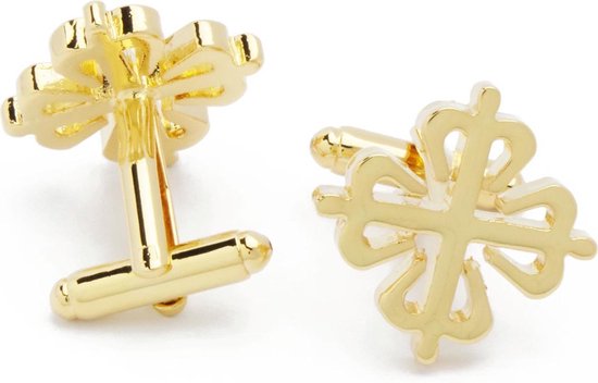 Manchetknopen met uurwerk 'Yellow' - Marc Lange Sieraden