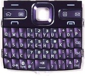 Mobiele telefoon Keypads Behuizing met menuknoppen / Druktoetsen voor Nokia E72 (paars)