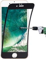 0.1mm 9H volledig scherm flexibele glasvezel gehard glasfilm voor iPhone SE 2020/8/7 (zwart)