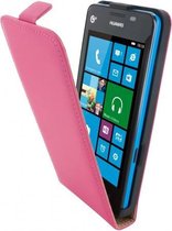 Mobiparts Premium Flip Case Huawei Ascend W2 Pink