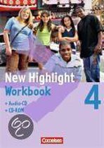 New Highlight 4: 8. Schuljahr. Workbook mit CD-ROM und Text-CD