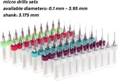 Set van 10 micro boortjes in een doosje (1.50 mm)