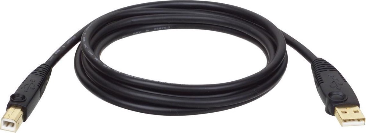 Tripp Lite U022-015 USB-kabel 4,5 m USB 2.0 USB A USB B Zwart