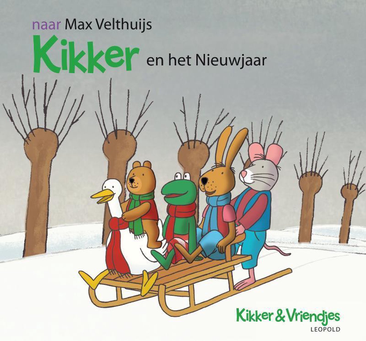 Kikker & Vriendjes Kikker en het Nieuwjaar, Max Velthuijs