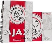 Ajax plak/ en schetsboek