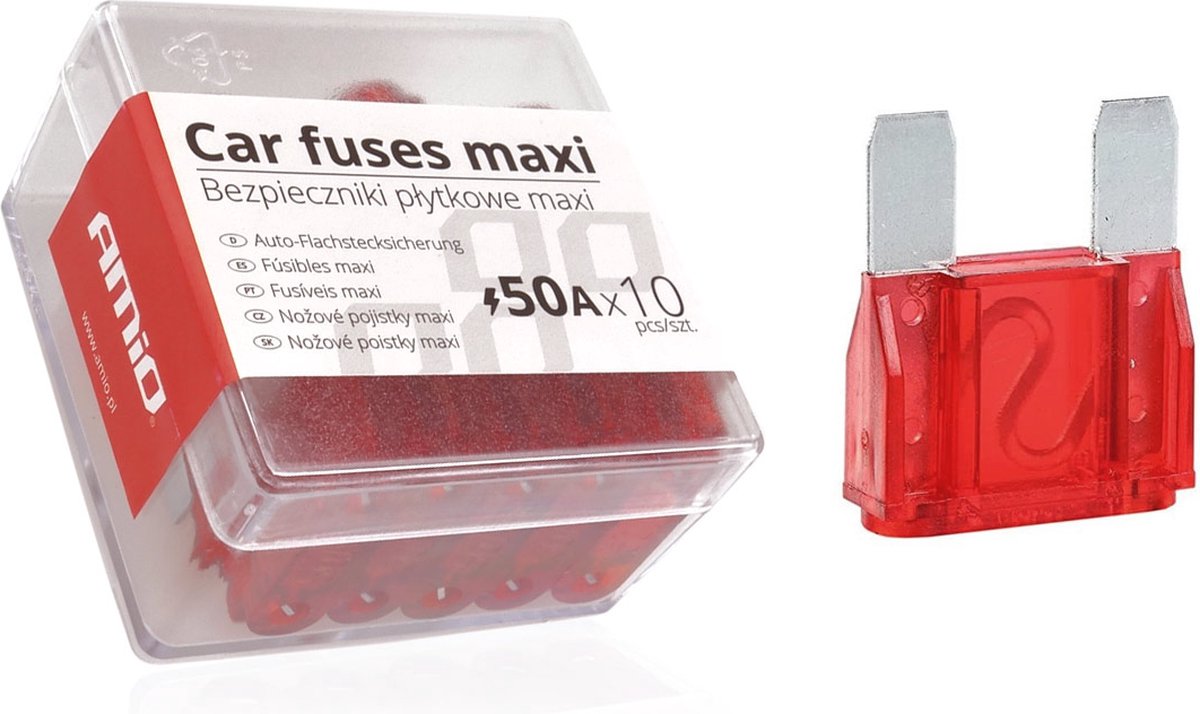 MAXI zekeringdoos 10st 50A