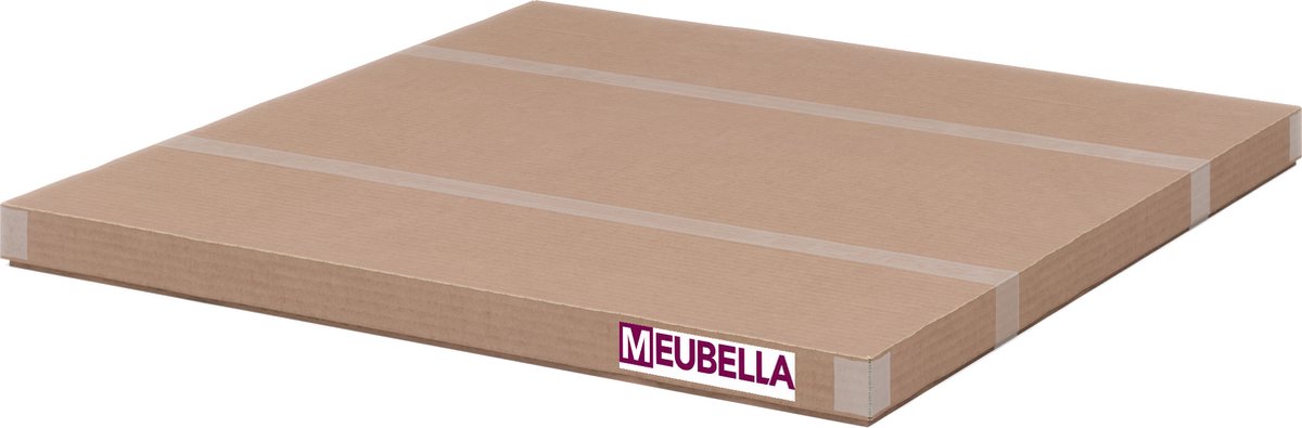Meubella - Buffetkast Kresto - Wit eiken - 168 cm | bol.com