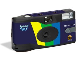 Realishot Flash - wegwerpcamera 27 opnames met flits - single use flash - alternatief voor quicksnap, lebox en fun saver Realishot Flash - wegwerpcamera 27 opnames met flits - single use flash - alternatief voor quicksnap, lebox en fun saver