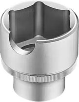 MIKKUPPA Telescopische wielmoersleutelset met 17/19 mm en 21/23 mm dopsleutel, 1/2 inch aandrijving, uittrekbare wielsleutel met opbergtas, ideaal voor het verwisselen van banden