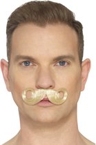 the imperial moustache, blonde, hand knotted snor