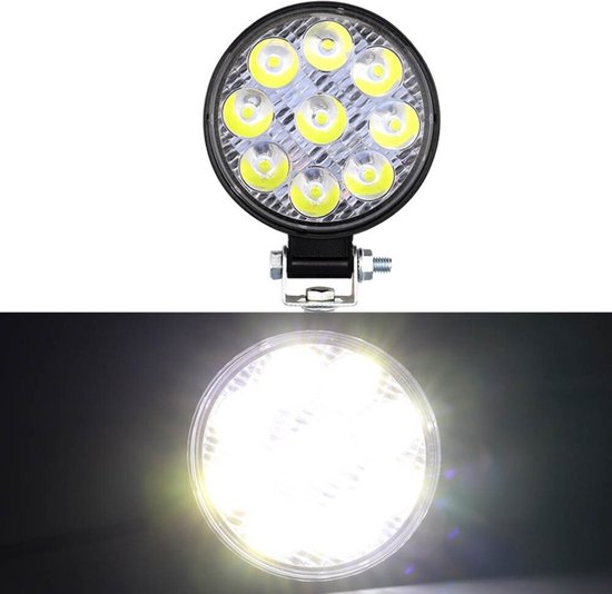 HaverCo 2 pcs LED lampe CREE 12V 27W 4 pouces de diamètre / étanche