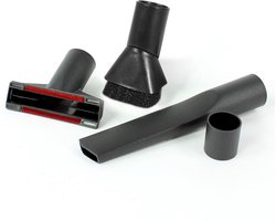 Scanpart kleine stofzuiger opzetstukken 32 en 35 mm - Geschikt voor AEG Bosch Electrolux Miele Moulinex Nilfisk Panasonic Philips Rowenta Siemens - Universeel - 3 stuks