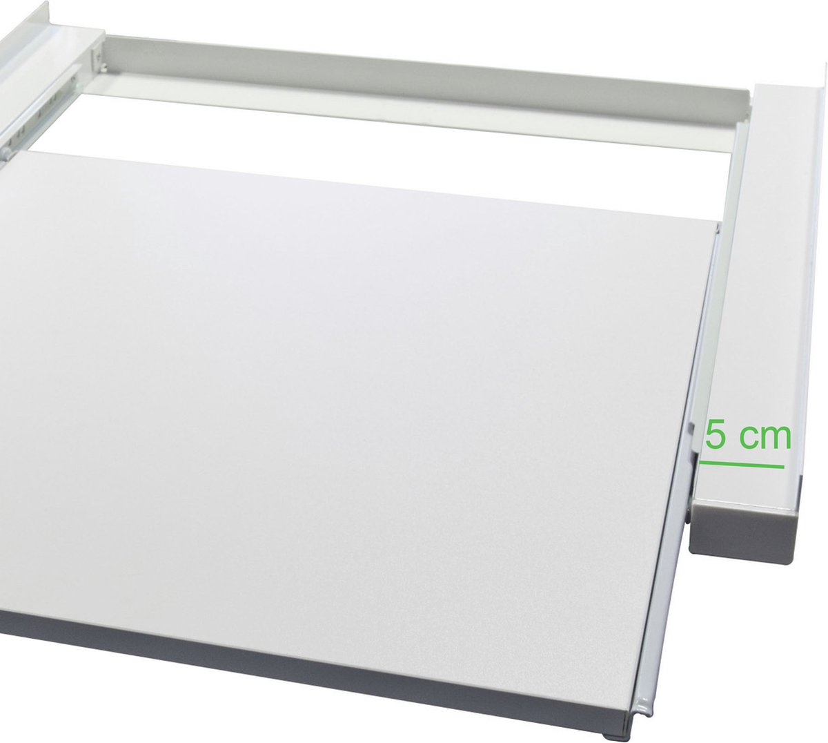 Scanpart tussenkader + werkblad wasmachine en droger