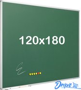 Chalkboard PRO - Magnétique - Tableau noir - Montage facile - Acier émaillé - Vert - 120x180cm