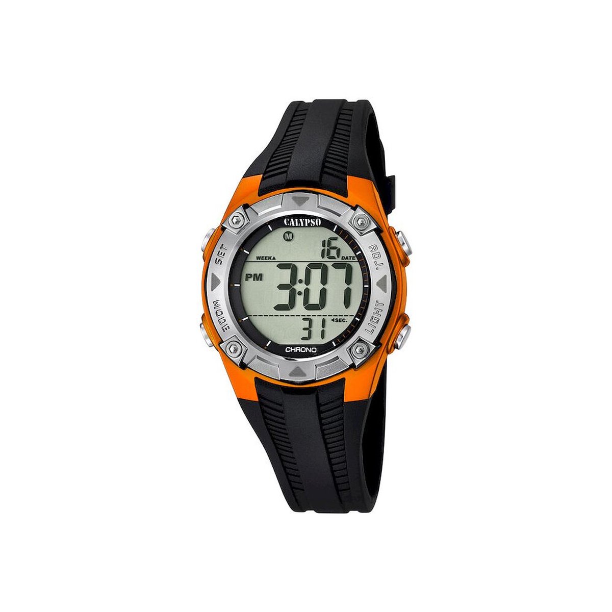 Calypso K5685-7 Digitaal - Horloge - Kunststof - Zwart - 37 mm