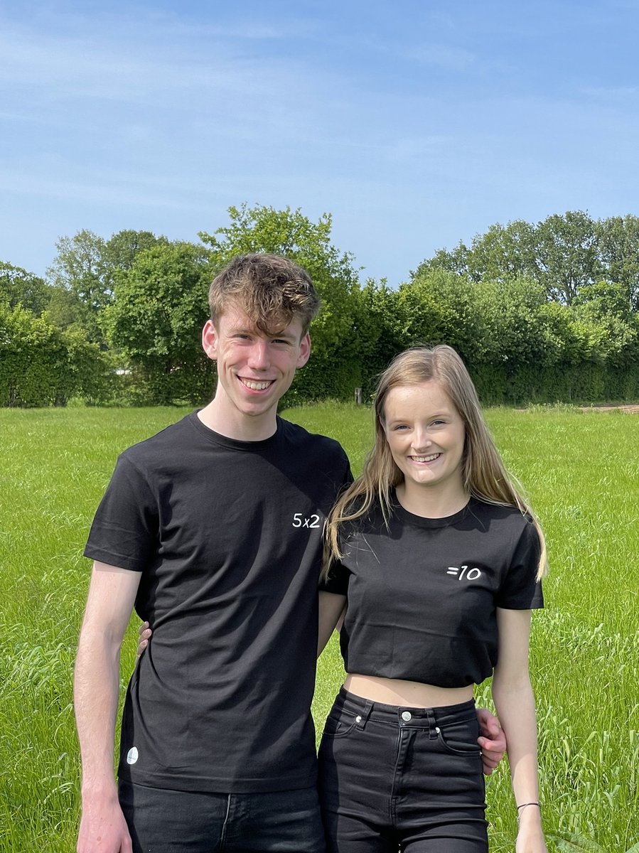YOURS - Set Van Twee Paar T-shirts Met 'Fizz The Season' Slogan In Zwart P