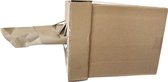 Kortpack - Opvulpapier op rol in dispenserdoos 28cm breed x 450mtr lang - Bruin - Ongebleekt en gemaakt van 100% Gerecycled Papier - (040.0145)