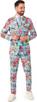 OppoSuits SpongeBob™ Frenzy - Heren Carnaval Kostuum - Nickelodeon Spongebob Bikinibroek Outfit - Meerkleurig - Maat: EU 48