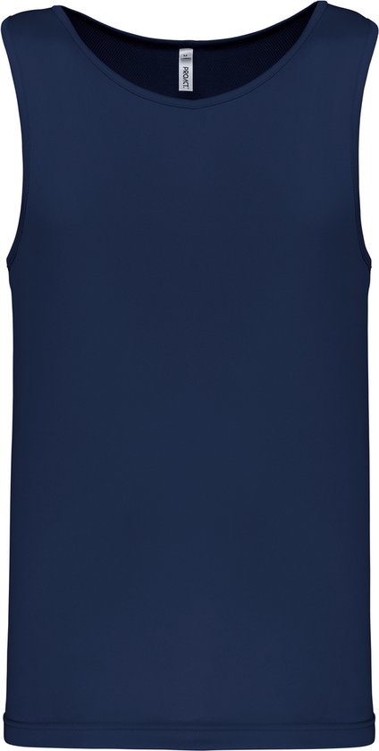 Herensporttop overhemd 'Proact' Navy - 3XL