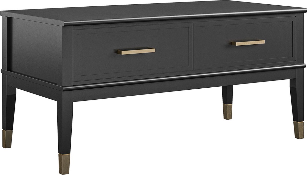 Westerleigh-Salontafel - Lifttop - Zwart MDF